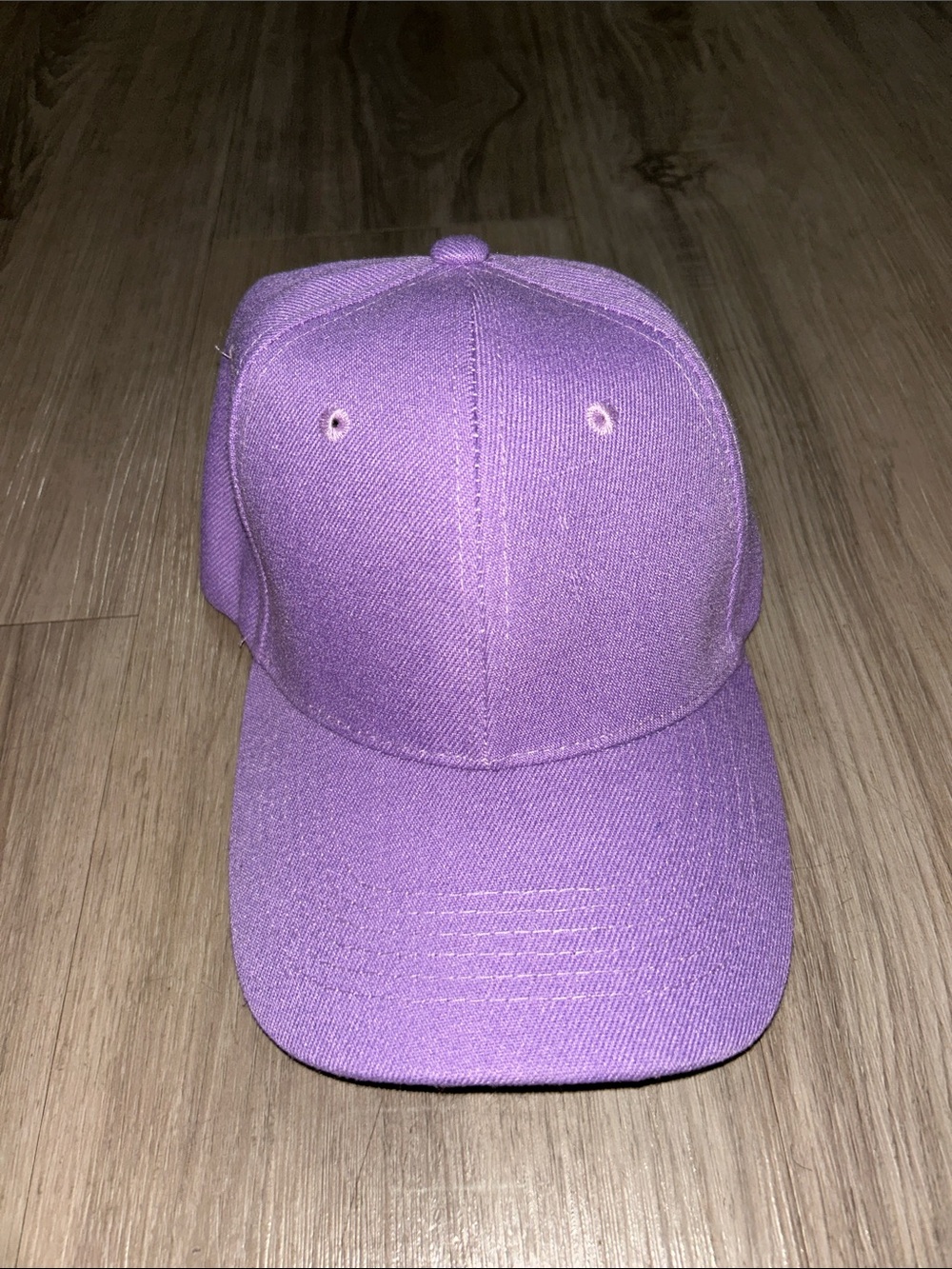 Classic Plain Purple Baseball Cap